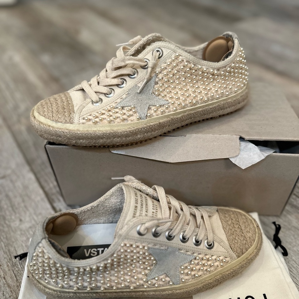 Golden Goose Pearl VStar sneakers 37